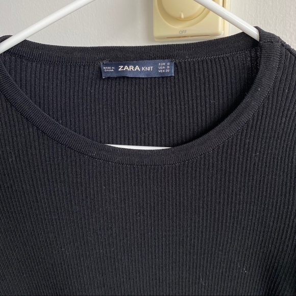 Zara black stud sweater XS - Picture 2 of 7